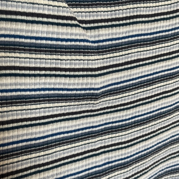 NWT Free People Square Neck Striped Top - Picture 6 of 7